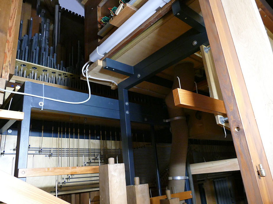 Sanierung der "Lötzerich" Orgel in St. Crescentius (Foto: Karl-Franz Thiede)